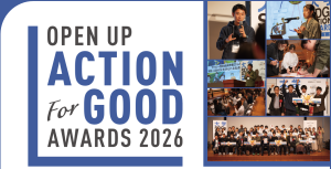 「オープンアップACTION for GOOD AWARDS 2026」応募受付開始　〜若い世代の社会課題解決への挑戦を後押し〜